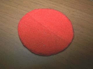 Ww2 Canadian Red Ball To Identify A Unit Of The 1st Division Shoulder Patch