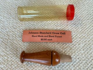 Vintage Johnson Standard Crow Call