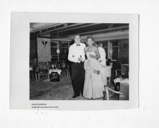 1952 Cunard Line Photo Rms Caronia Ship 