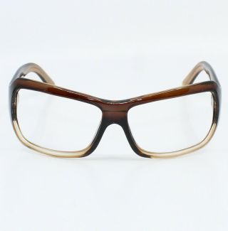 Vintage Maui Jim Big Thick Wrap Around Sunglasses Eyeglasses Frame Exc