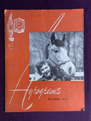 Vintage October 1953 L.  S.  Ayres & Co.  Store “ayrograms” Employee Newsletter