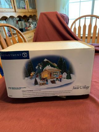 Department 56 Snow Village 54979 - A Home In The Making (habitat For Humanity)