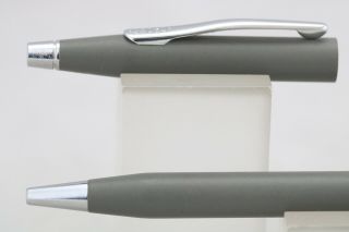 Vintage Cross Century Classic Grey No.  2102 Ballpoint Pen,  Advertising Concorde
