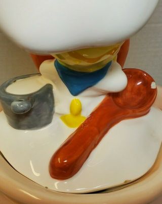 1997 Tweety Bird Cookie Jar - Looney Tunes Warner Bros Tweety Bird Flour Jar 2
