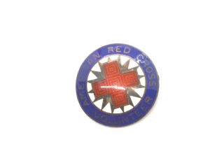 Wwii Sterling American Red Cross Volunteer Badge