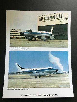 Mcdonnell Aircraft Model 119 Jet Rollout Photo