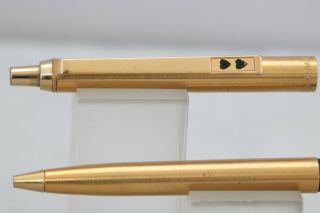 Vintage (c1966) Paper Mate Mki Profile Ballpoint Pen,  22k Electroplated Gold