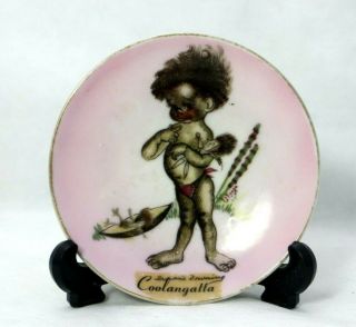 Vintage Coolangatta Australia Studio Art Pottery Brownie Downing Travel Souvenir