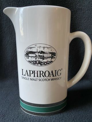 Laphroaig Single Malt Scotch Whiskey Ceramic Pitcher Conditon