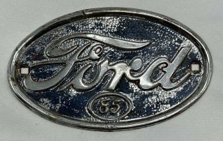 Ford Emblem Metal Gas Oil Automotive Cars Trucks Service Center
