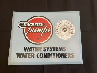 Vintage Lancaster Pumps Thermometer