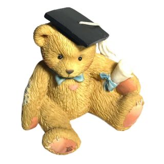 Enesco Cherished Teddies Figurine Boy Graduation “the Best Is Yet To Come”