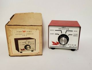 Vintage Classic Look Firebird Sw - 4 Antenna Selector Switch Cb Radio Ham Radio