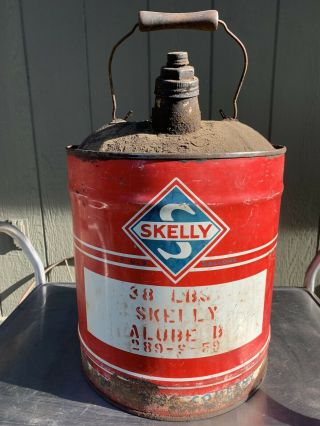 Skelly Oil Collectibles,  5 Gallon Can