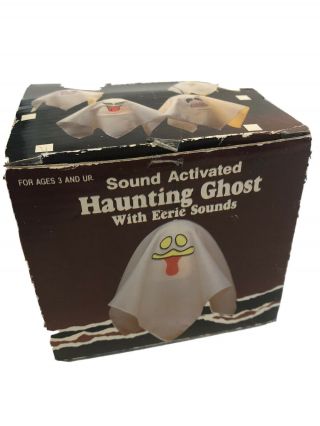 Vintage 1991s Halloween Thrilling Ghost - Sound Activated,