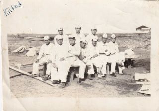 Usmc Captured Wwii Photo 10 Ijn Japanese Navy Sailors Killed On Guam 78