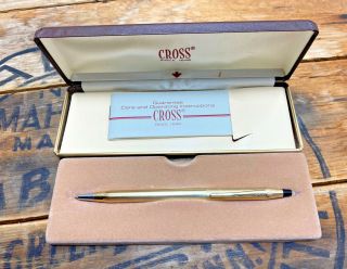 Cross Classic Century 10kt Gold Filled Rolled Gold Ballpoint Pen