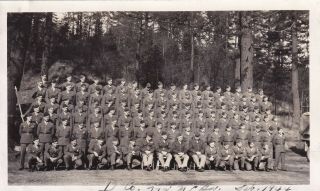 Wwii Snapshot Unit Photo Company D 772nd Military Police 1944 Mp 67