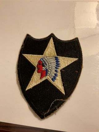 Us Army Patch Wwii 2nd Infantry Division Era Patch