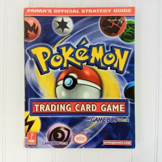 Vintage Pokemon Primas Official Strategy Guide Pokemon Trading Card Game