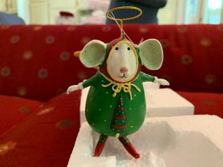 Mouse Krinkles Ornament By Department 56 By Patience Brewster