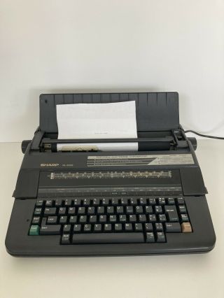 Vintage Sharp Pa - 3100s Retro Portable Electronic Typewriter - Full Order