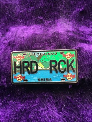 Hard Rock Café Jiuzhaigou China,  License Plate 689534,  2021