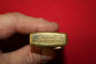 Vintage supreme Musical Lighter plays the song,  way down south in dixie 3
