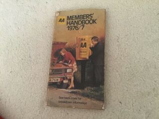 Aa Members Handbook 1966/67 Paperback Book