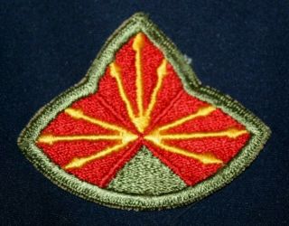 Wwii Ww2 U.  S.  Army Anti Aircraft Command Southern Sector Patch