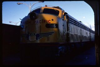 Rail Slide - Up Union Pacific 955 Cheyenne Wy 8 - 1967
