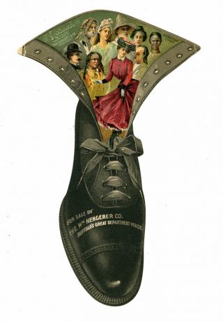 1901 - Kulture Shoes - The Wm.  Hengerer Co.  Buffalo And Pan - American Exposition