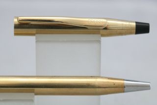 Vintage (c1980) Cross Century 1/20 10k Rolled Gold Ballpoint Pen