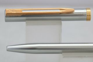 Vintage Waterman Master Satin Chrome Ballpoint Pen,  Gt