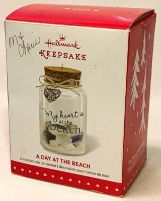 Hallmark Keepsake Beach A Day At The Beach Ornament 2015