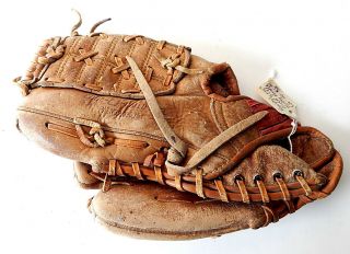 Rawlings Mickey Mantle Pro Model Gt99 Vintage Leather Baseball Glove Mitt