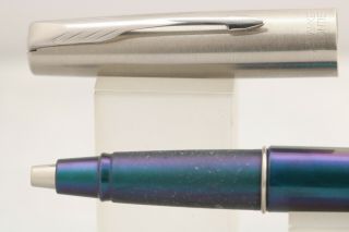 Vintage (2000) Parker Frontier Chromaflair Rollerball Pen,  Ct