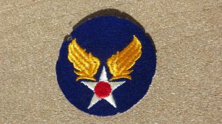 Ww2 Us Army Air Corps Forces Patch Usaaf Aaf Headquarters Patch Ssi Wool