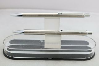 Vintage (c1980) Sheaffer Sentinel Ballpoint & Mechanical Pencil,  Cased