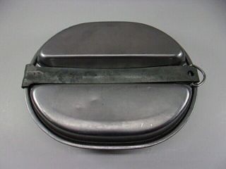 Ww2 1944 Us Military Army Marines Etc.  Mess Kit Pan & Lid - Made By Ea Co.