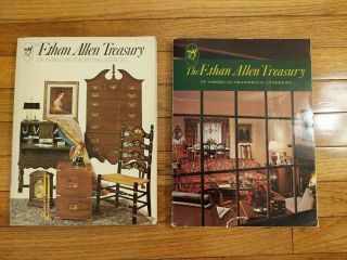 Vintage 2 Ethan Allen Treasury Of American Traditional Interiors Ed.  70,  72