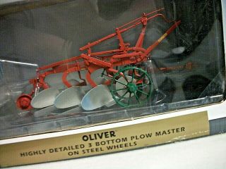 Oliver 3 Bottom Plow Master On Steel Wheels