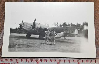Rare Wwii Ww2 Orig Photo Australian Lockheed Ventura Bomber Raaf Raf Pacific
