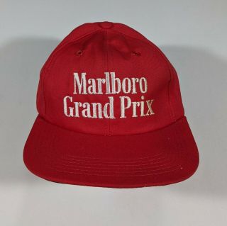 Vintage 90s Marlboro Grand Prix Snapback Hat