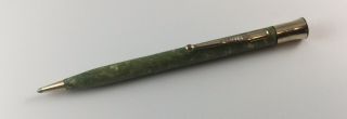 Vintage Sheaffer’s Lifetime Jade Green Mechanical Pencil - Gold Filled