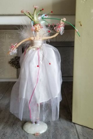 Vtg 2004 Dept 56 Krinkles Sugar Plum Fairy Figure Doll Patience Brewster