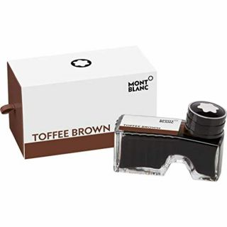 Montblanc Ink Bottle Toffee Brown 105188 – Premium - Quality Refill Ink In