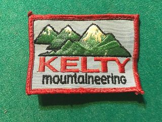 Kelty Mountaineering Vintage Patch (3 1/2 " X 2 1/2 ")