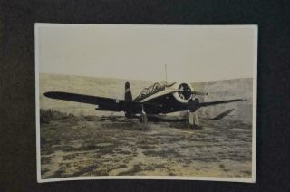 Vintage Photo North American T - 6 Texan Wwii Fighter Training Airplane 955024