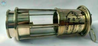 Antique Brass Marine Kerosene Lamp Lantern Vintage Miner Lamp Ship Lantern Gift